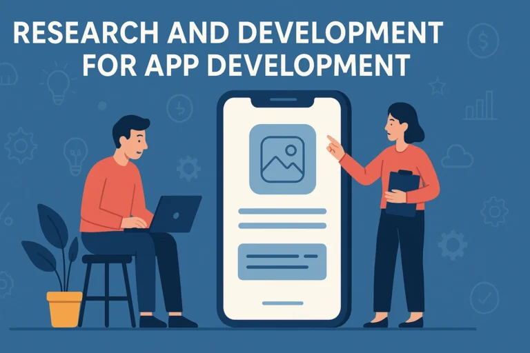 research and development for app development