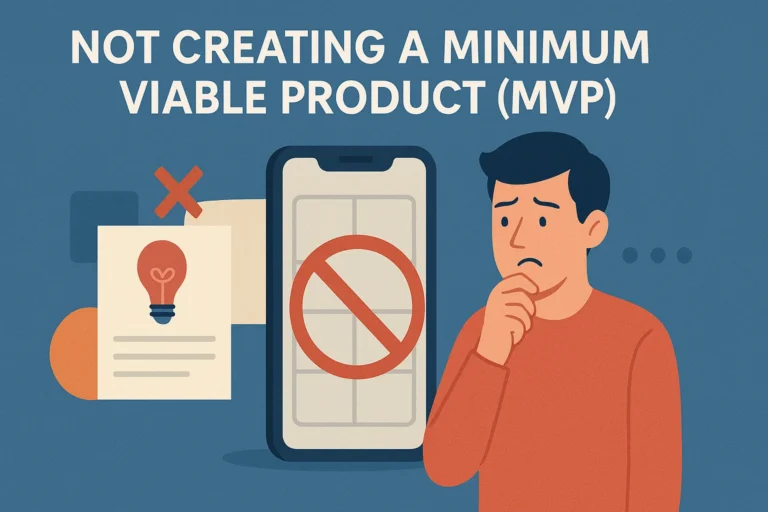 not creating a minimum viable product
