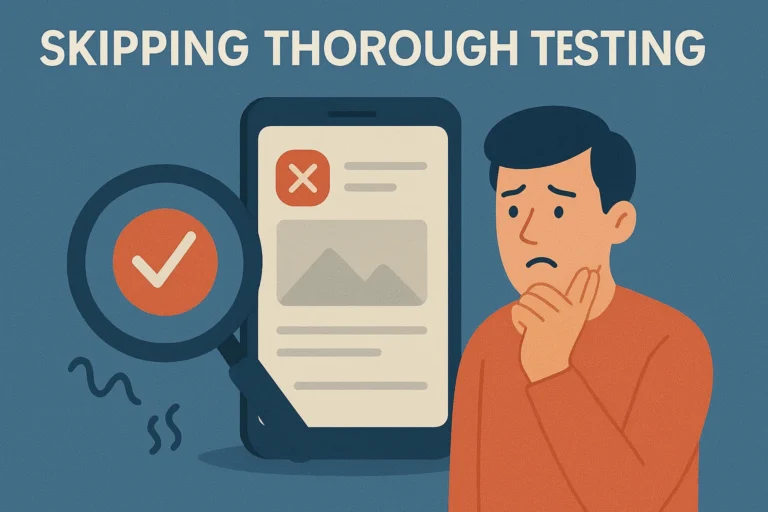 skipping through testing