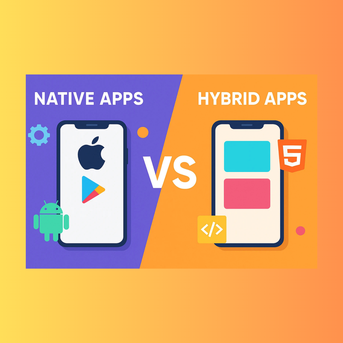 NATIVE VS HYBRID APPS